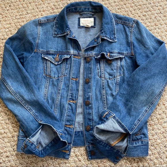 Forever 21 Jackets & Blazers - Denim jean jacket